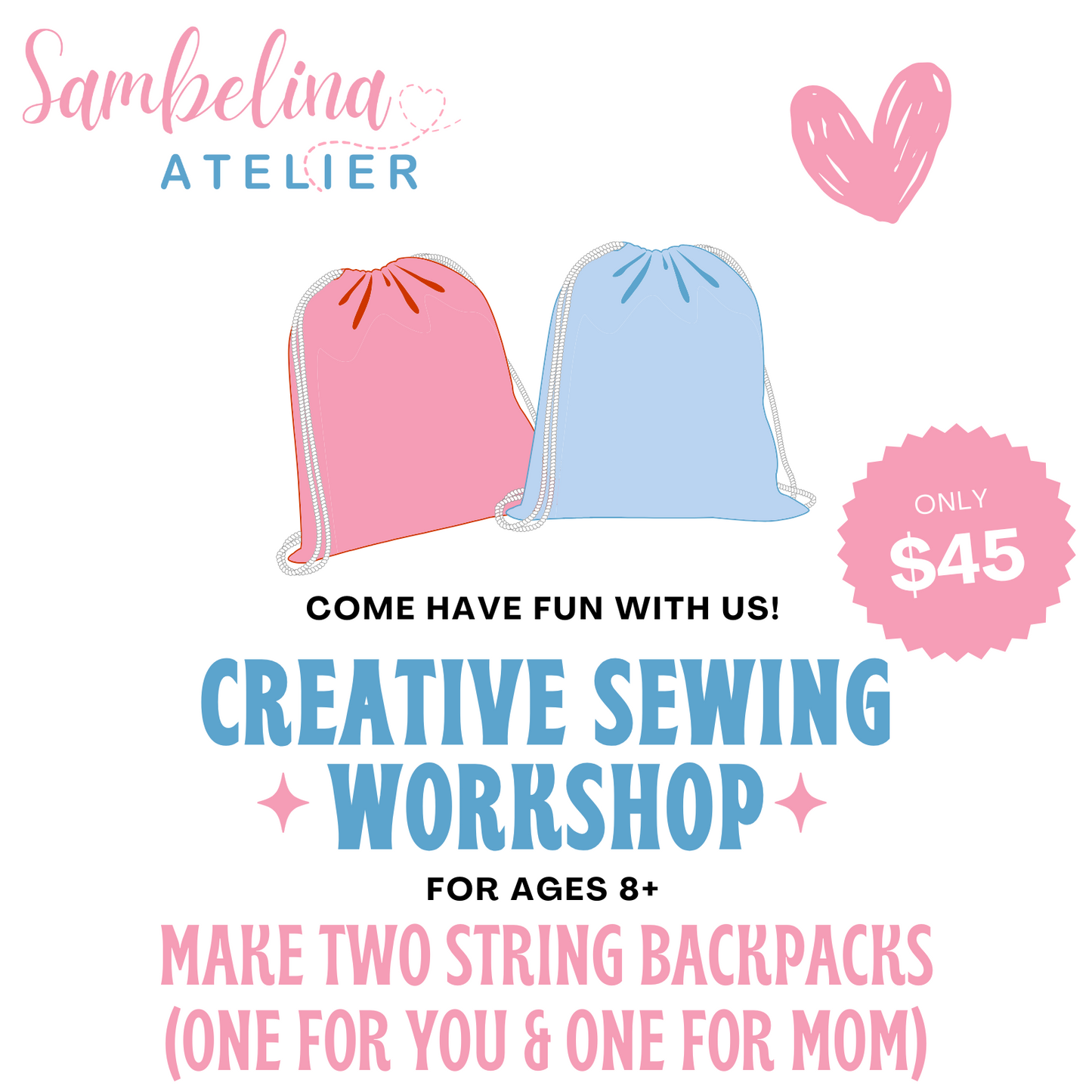 Mother's Day Sewing Workshop (Stratford) - 1pm to 3pm