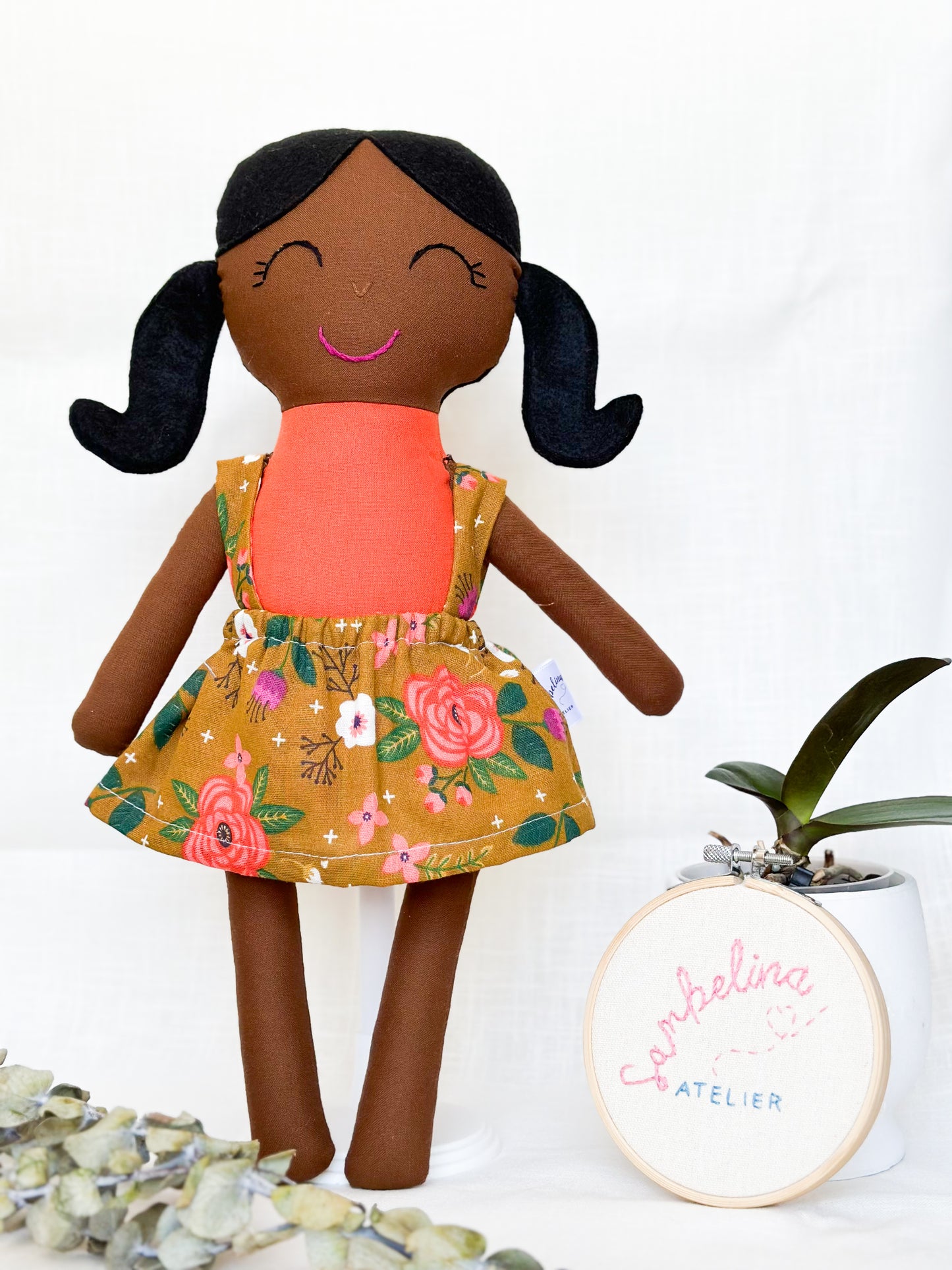 Priya - Handmade Unique Doll (16 inches of Playfulness)