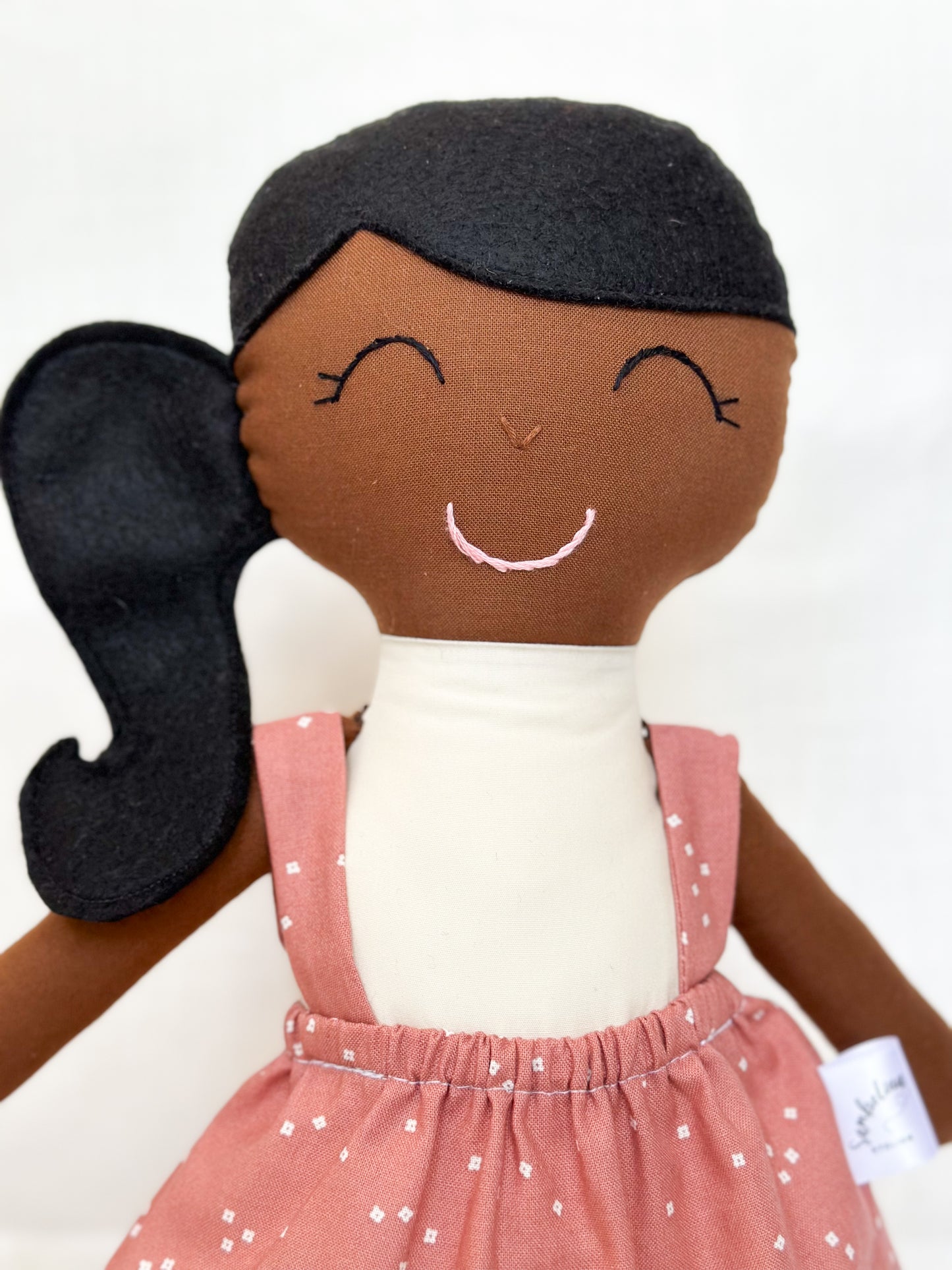 Dahlia - Handmade Unique Doll (16 inches of Sweetness)