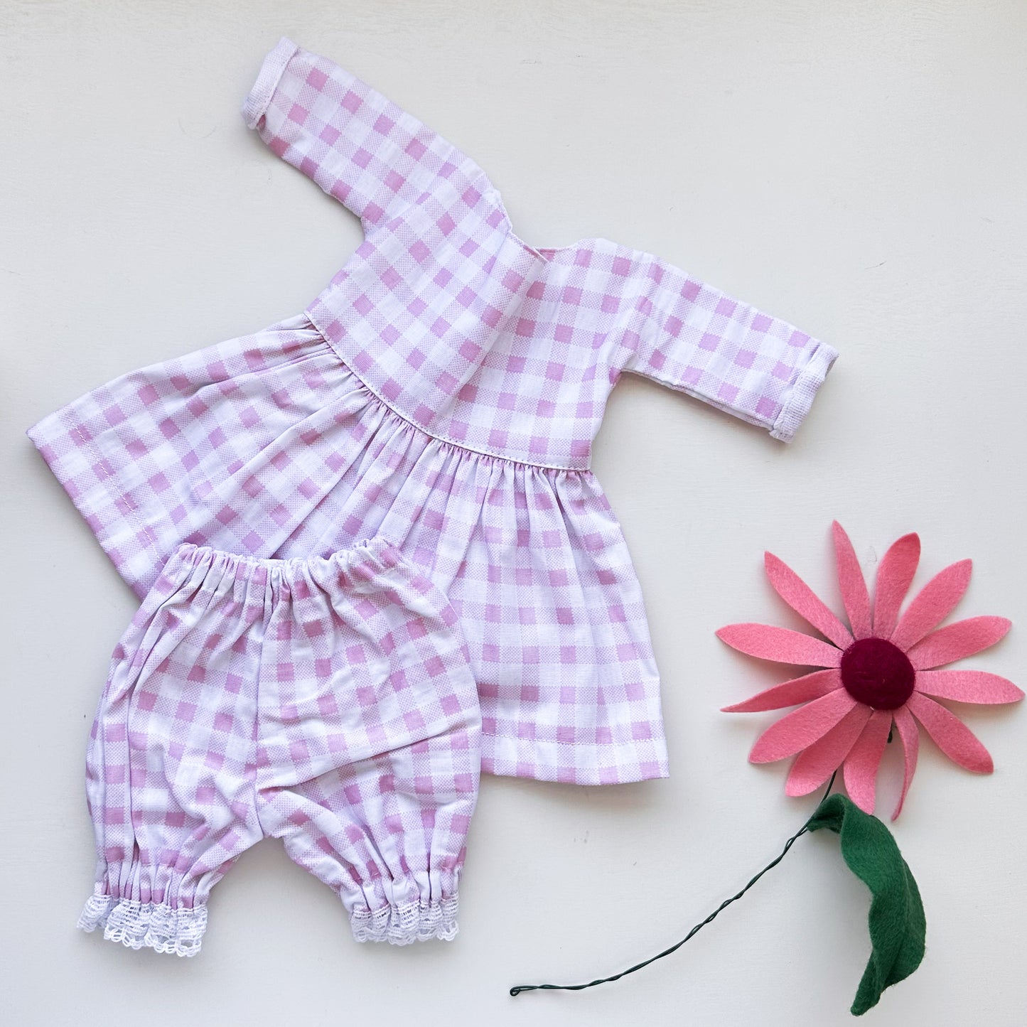 Fall Party Dress Kit - Pink Plaid