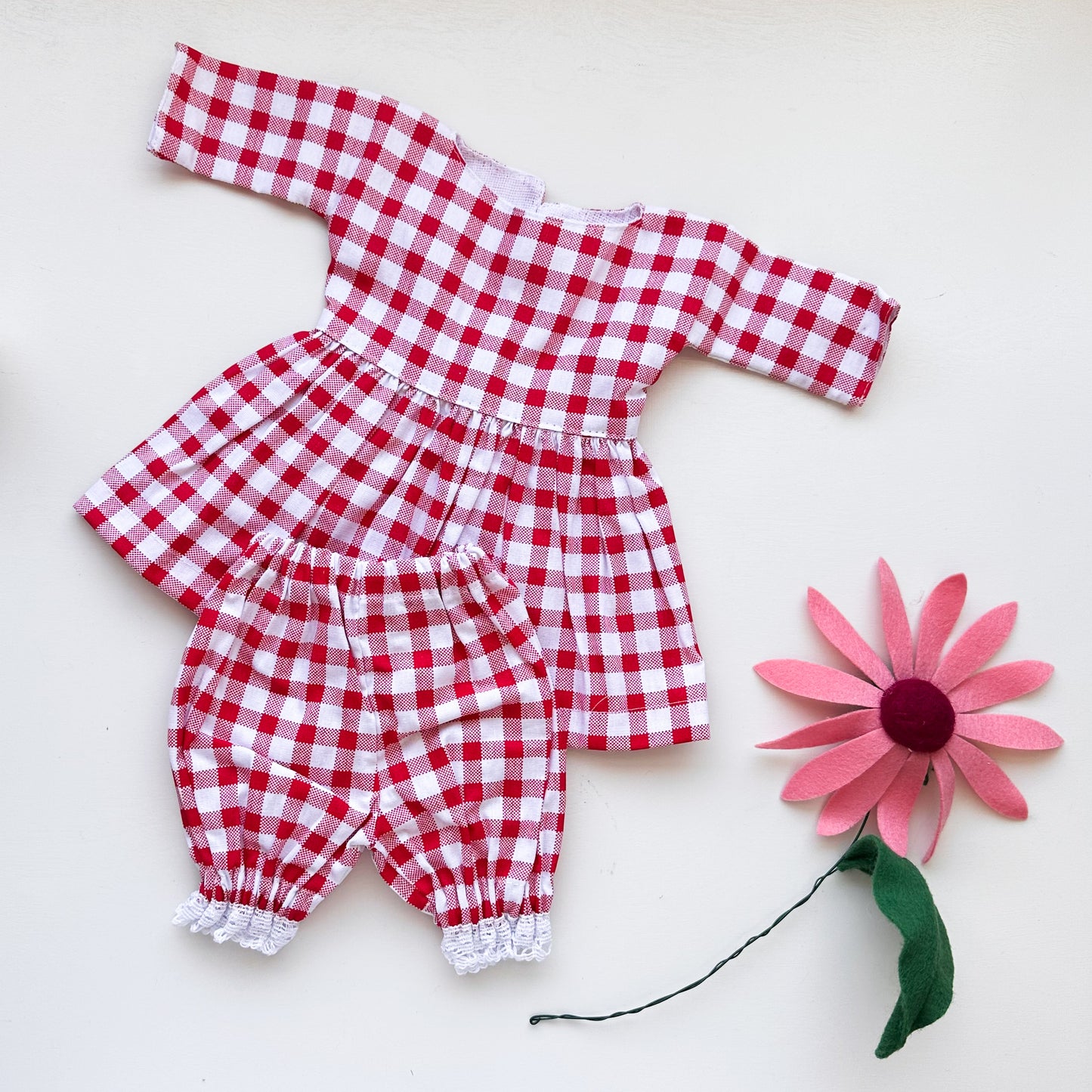 Fall Party Dress Kit - Red Plaid