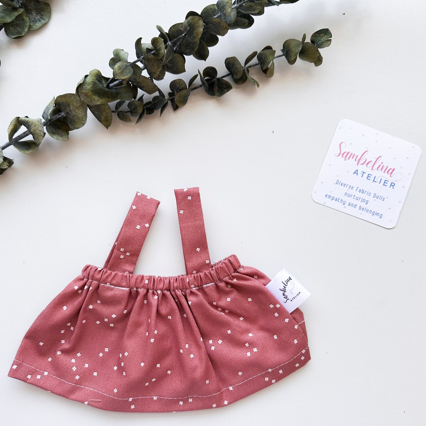 Overall Dress - Antique Rose